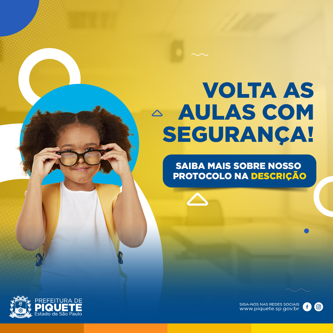 volta as aulas protocolo